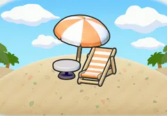 Beach set habitat in Pokopia