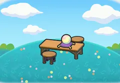 Fortune-teller's table habitat in Pokopia