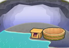 Harmonious hot spring habitat in Pokopia