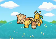 Plush central habitat in Pokopia