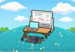 Professor's apprentice program habitat in Pokopia