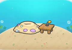 Sandy speech habitat in Pokopia