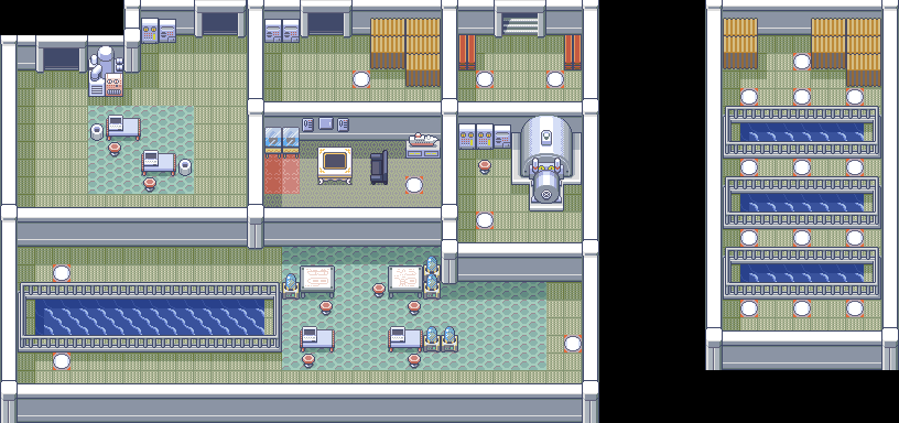 B1F map