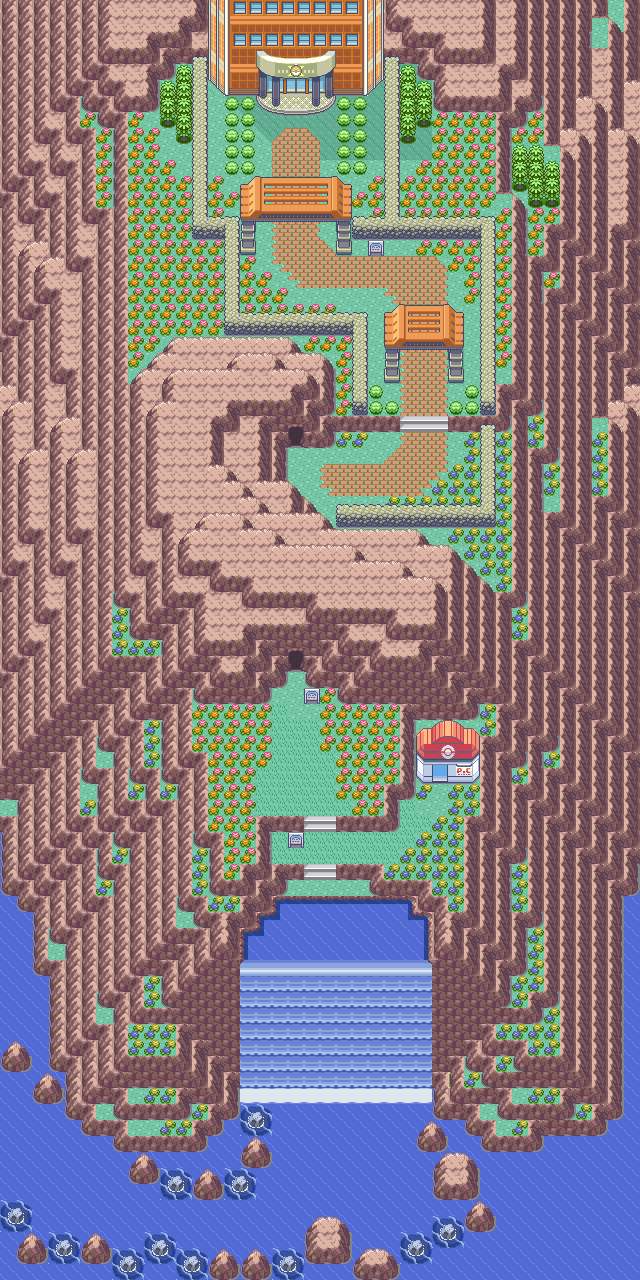 Ever Grande City map