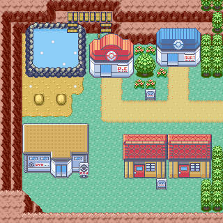 Lavaridge Town map