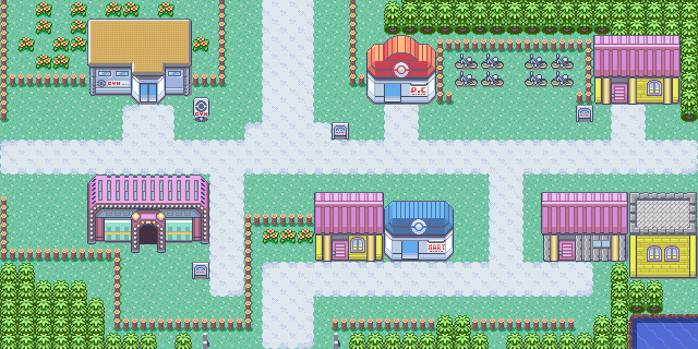Mauville City map