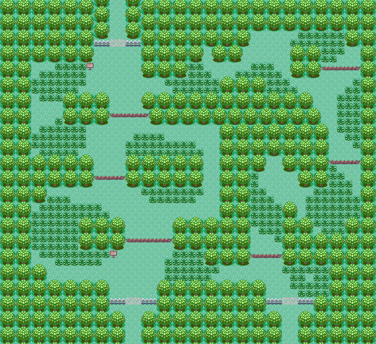 Petalburg Woods map