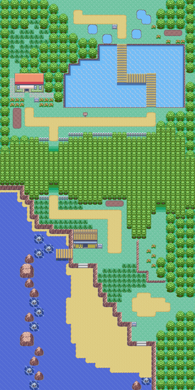Route 104 map