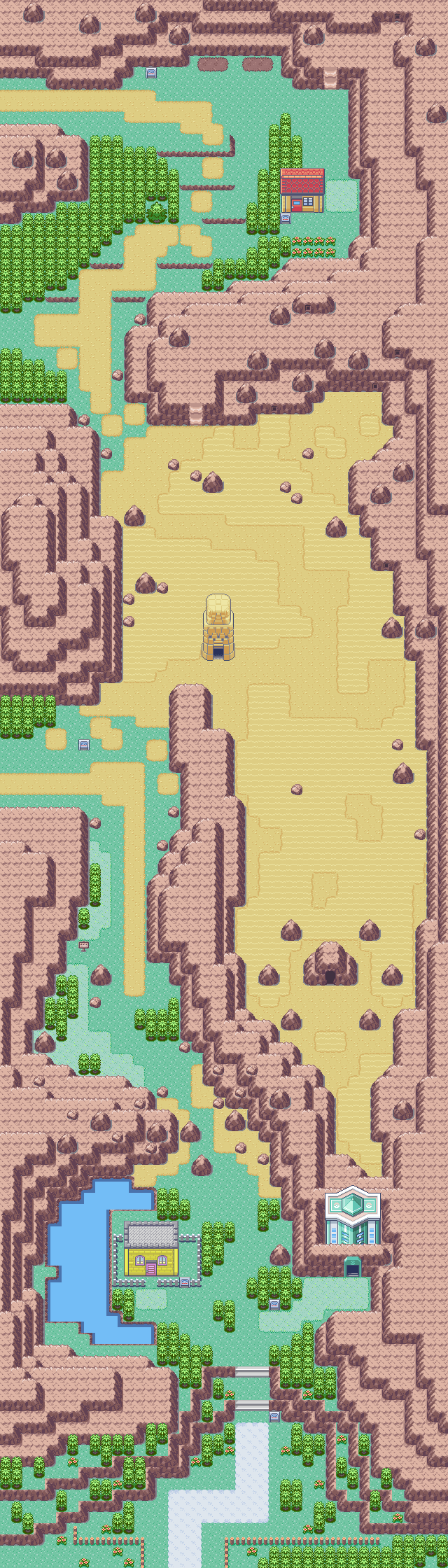 Route 111 map