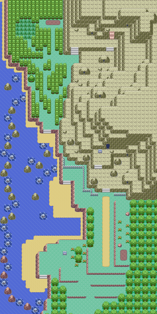 Route 115 map