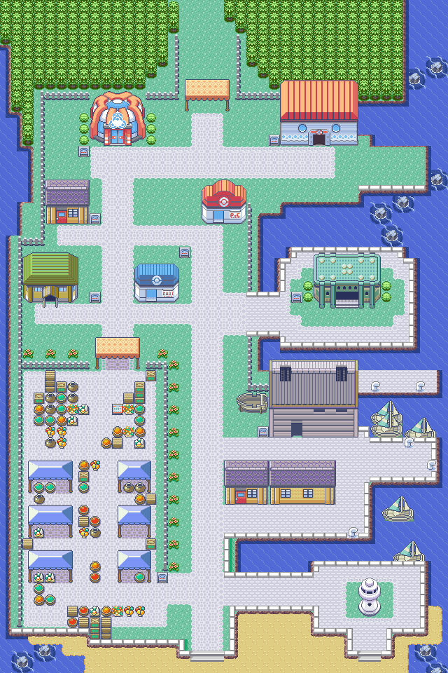 Slateport City map