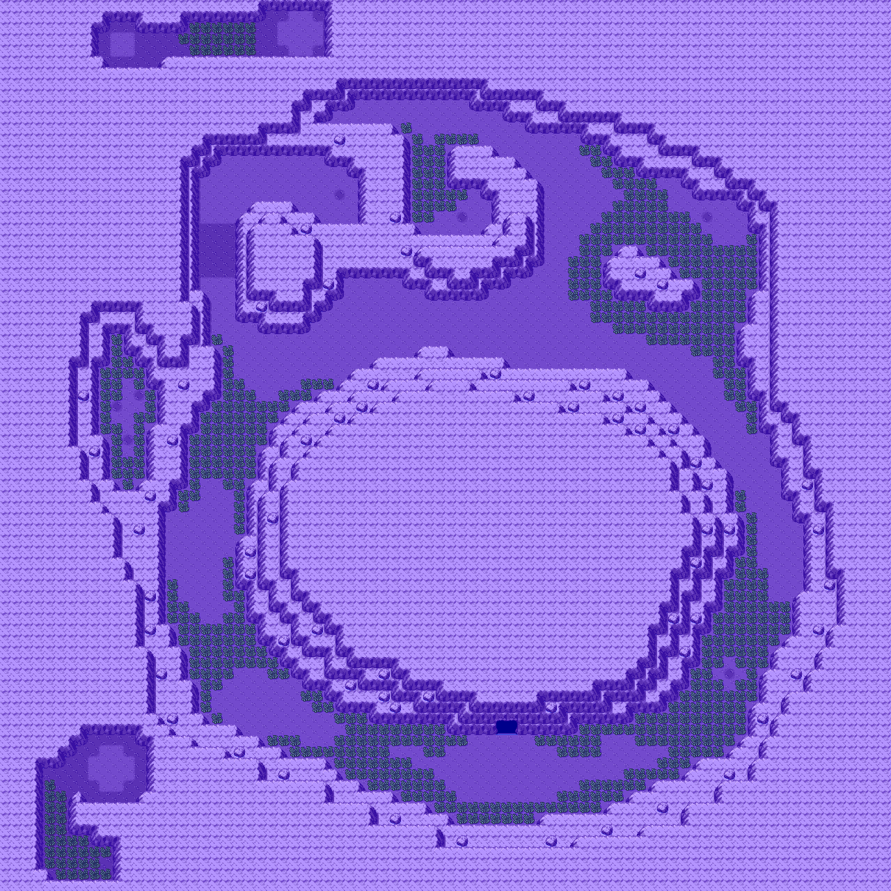 Underwater map
