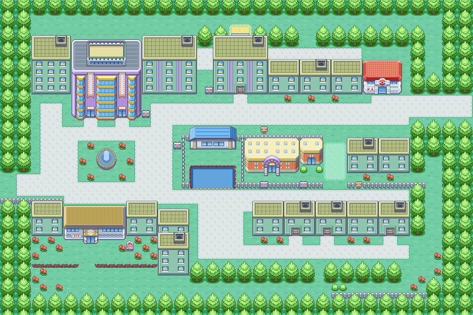 Celadon City map