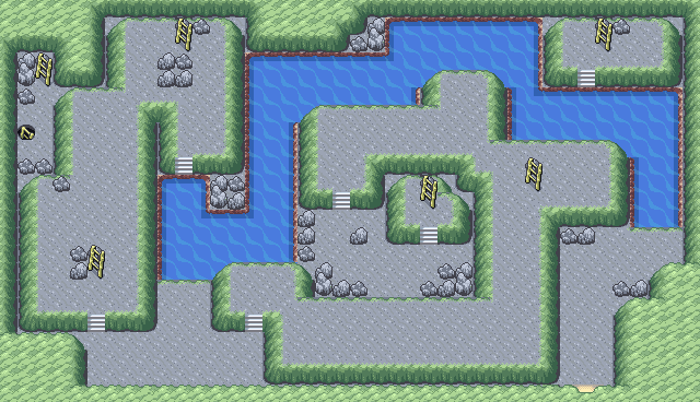 1F map