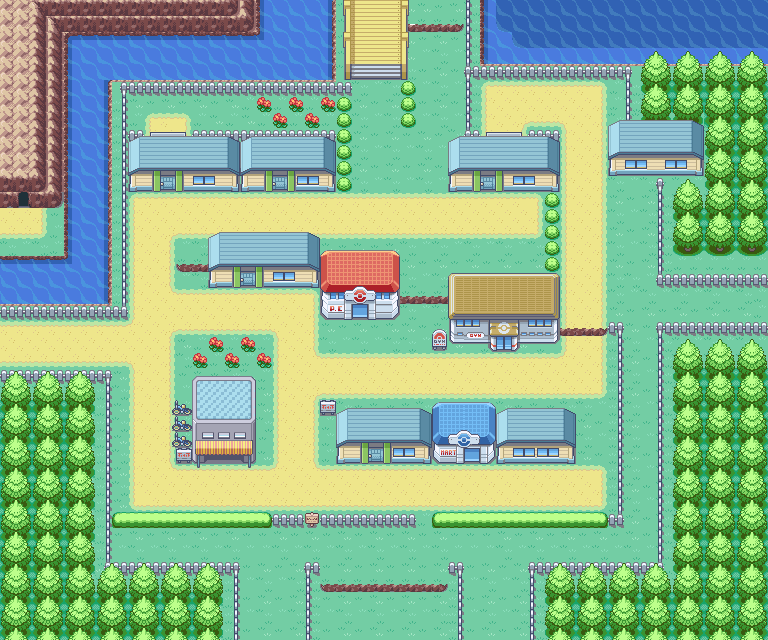Cerulean City map