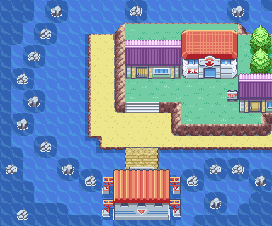 Five Island map