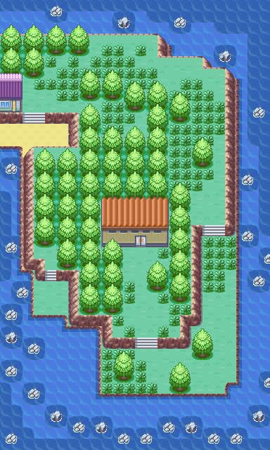Five Isle Meadow map