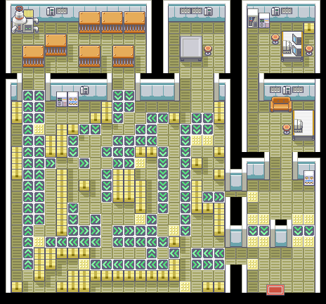 Rocket Warehouse map
