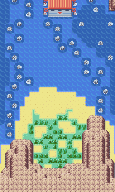 Treasure Beach map