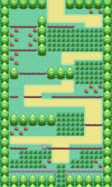 Route 1 map