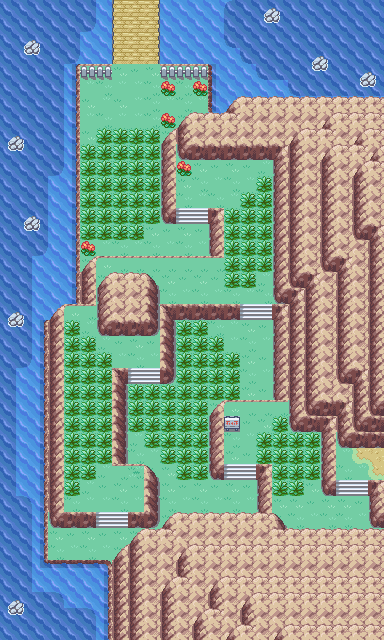 Canyon Entrance map