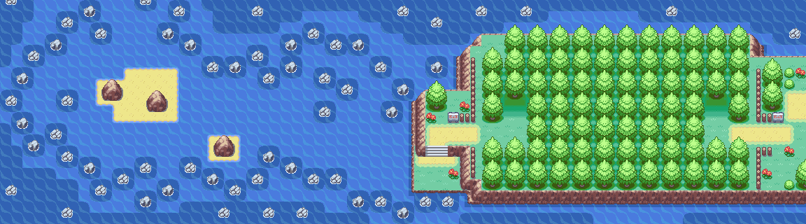 Green Path map